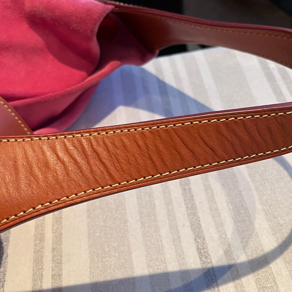 DOONEY & BOURKE PINK SUEDE PURSE - Picture 15 of 16